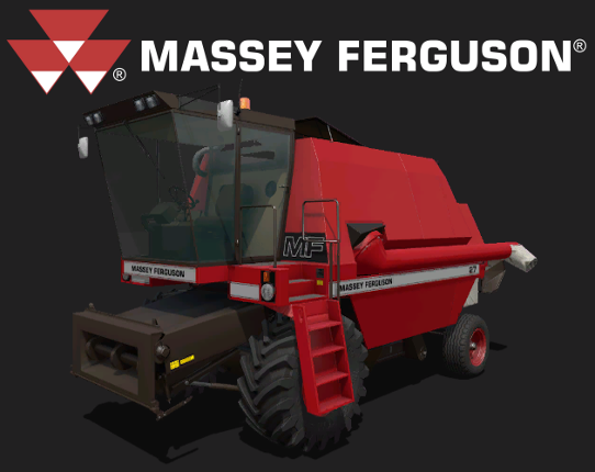 Massey Ferguson 27 Combine Harvester Game Cover