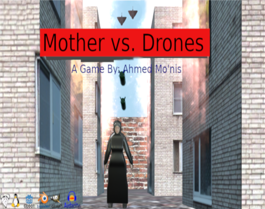 Mother vs Drones Game Cover