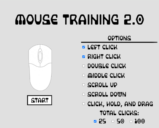 Mouse Training 2.0 Game Cover