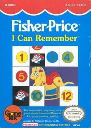 Fisher Price: I Can Remember Game Cover