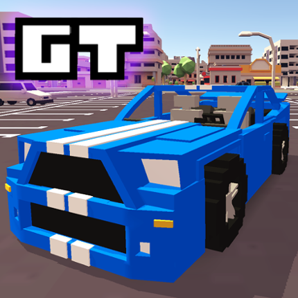 Blocky Car Racer - racing game Game Cover
