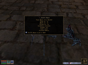 Magic daedric weapons and armor (Morrowind mod) Image