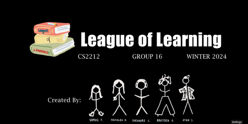 League of Learning Game Cover