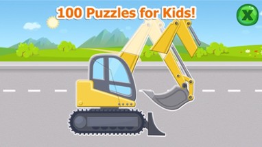 Puzzle for Kids and Toddlers: Vehicles Jigsaw Image