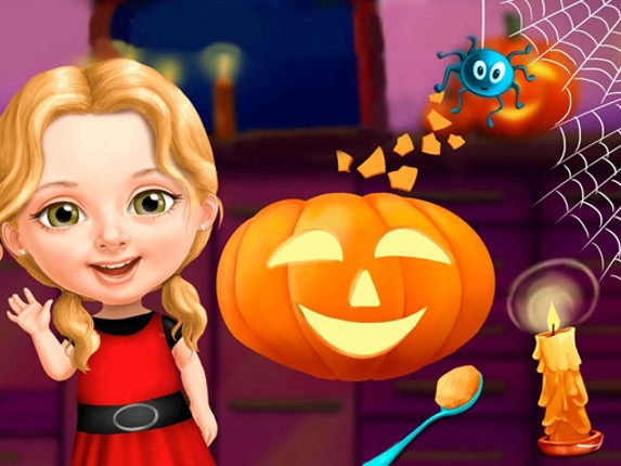 Sweet Baby Girl Halloween Game Cover