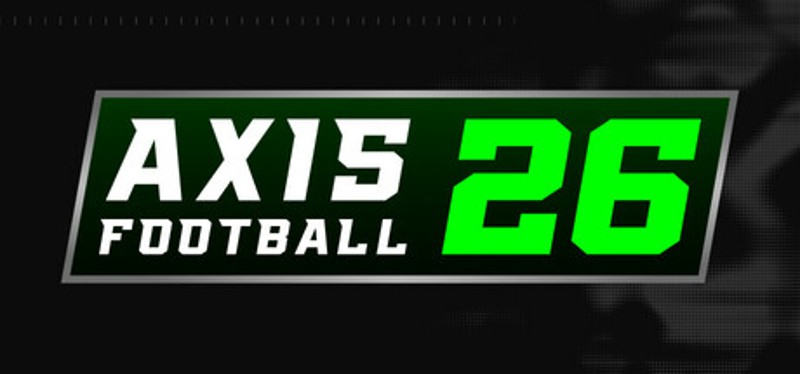 Axis Football 2026 Game Cover