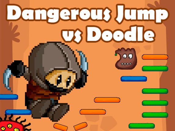 Dangerous Jump vs Doodle Jump Game Cover