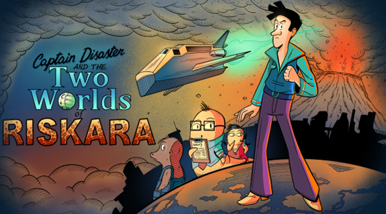 Captain Disaster and The Two Worlds of Riskara Game Cover