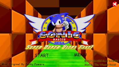 Sonic The Hedgehog Basics In Super Duper Ultra Fast Image