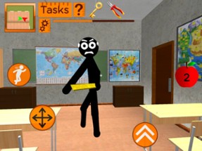 Stickman Teacher Escape Image