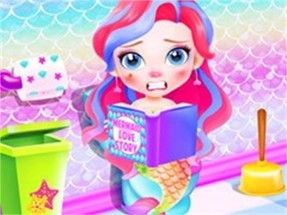 Baby Mermaid Caring Game Image