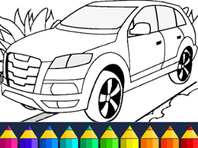 Cars Coloring Game Image