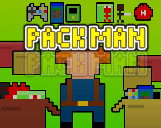 Pack man Game Cover