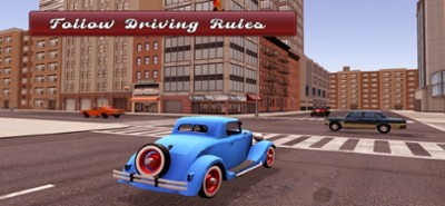 Retro Car Driving Game Image