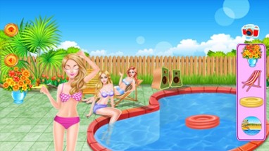 Crazy Girls Pool Party Image
