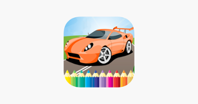 Race Car Coloring Book Super Vehicle drawing game Image