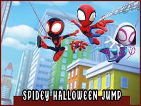 Spidey Halloween Jump Image