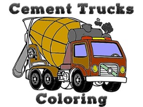 Cement Trucks Coloring Image