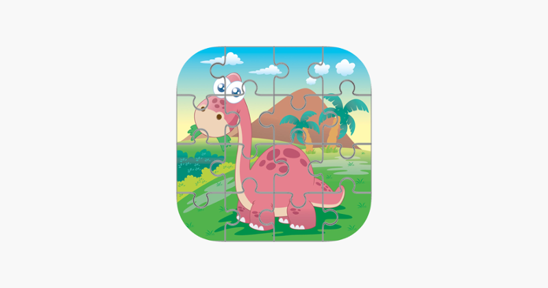 Dinosaur Jigsaw Puzzle Kids 7 to 2 years Old Games Game Cover
