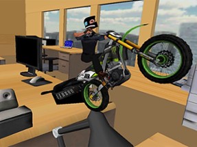 Dirt Bike Racing Motorbike 3D Image