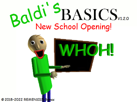 Baldi's Basics New School Opening (1.4.3 Port) Game Cover