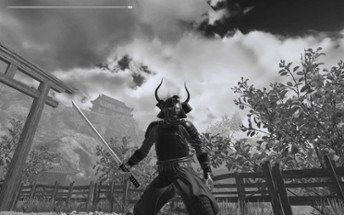 Kurofune Samurai : Black And White Image