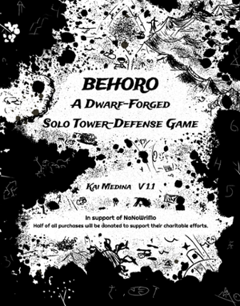 BEHORO: A Solo Tower Defense TTRPG Game Cover