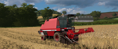 Massey Ferguson 27 Combine Harvester Image