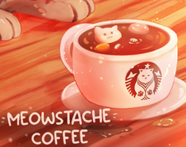 Meowstache Coffee Image