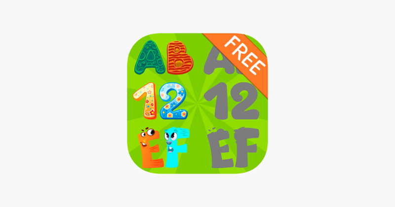 Kids &amp; Toddlers Letters and Numbers Learning Free Game Cover