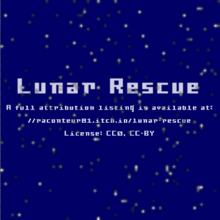 Lunar Rescue Game Cover
