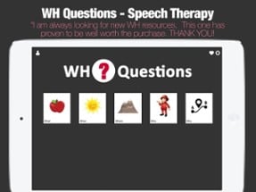 WH Questions Preschool Speech and Language Therapy Image