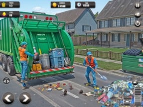 Driving Games Garbage Truck Image