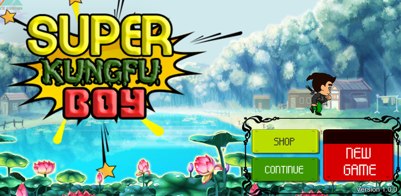 Super Kungfu boy Game Cover