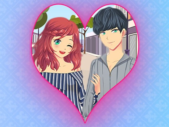 Romantic Anime Couples Dress Up Game Game Cover