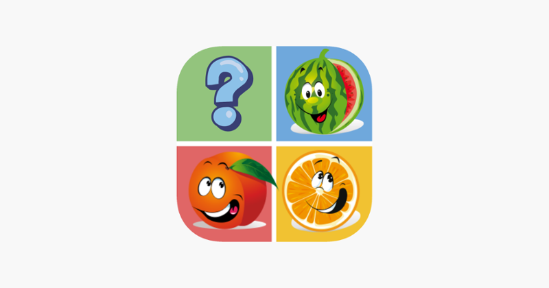 Fruits Matching Remember Game Preschool Matching Game Cover