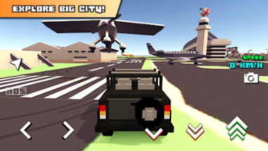 Blocky Car Racer - racing game Image