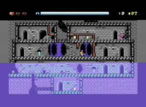 Deathflood: Dungeon of Doom (C64) Image