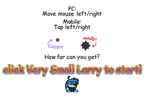 Very Small Larry's Pointlessly Pointfull Adventure: the Game Image