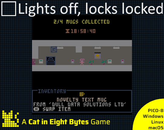 Lights Off, Locks Locked Game Cover