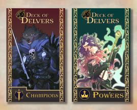 The Deck of Delvers: Powers - Print and Play Image
