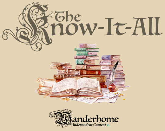 The Know-It-All: Wanderhome Playbook Game Cover