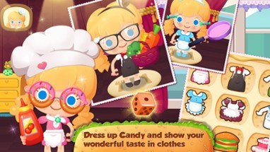 Candy's Restaurant - Kids Educational Games Image