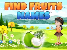 Find Fruits Names Image