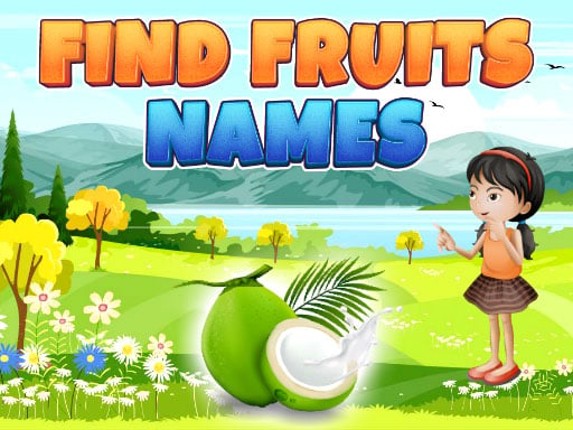 Find Fruits Names Game Cover