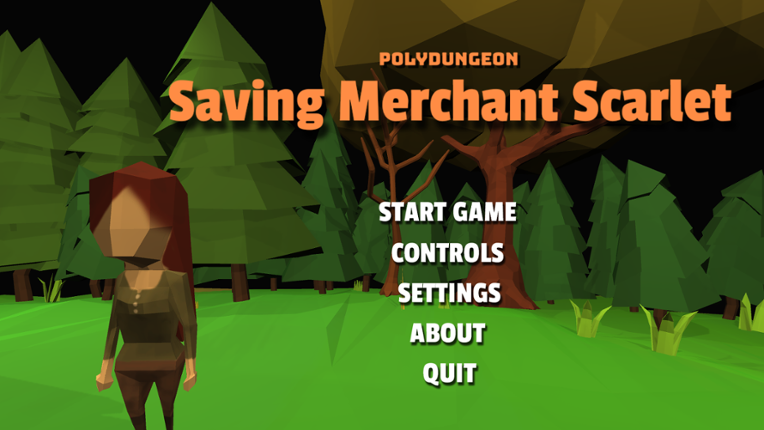 PolyDungeon: Saving Merchant Scarlet Game Cover