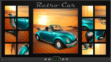 Retro Car Puzzle Image