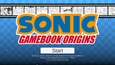 Sonic Gamebook Origins Image