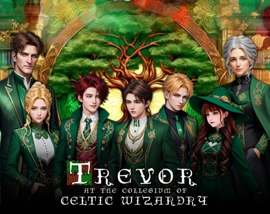 Trevor at the Collegium of Celtic Wizardry (Historical Gay Romance Visual Novel) Game Cover