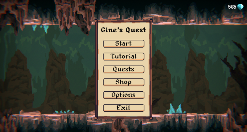 Gine's Quest Game Cover